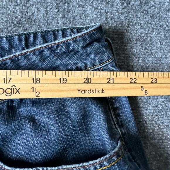 Girbaud Jeans Mens 42M Blue Utility Straight Leg Y2K Denim‎ Casual 33in Inseam - Picture 4 of 10